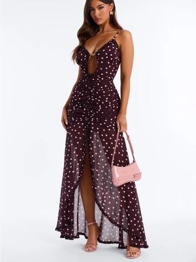 Fashion Nova | Dresses | Work Of Art Long Sleeve Maxi Dress Multi Color 3x  | Poshmark